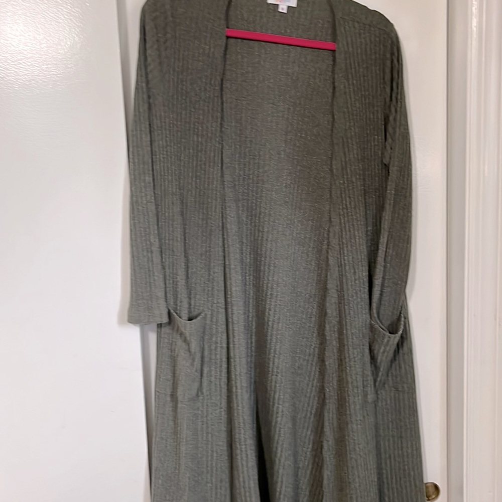 Green floor length sweater